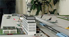 model airport terminal-building